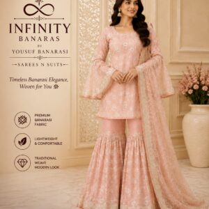 blush pink garara